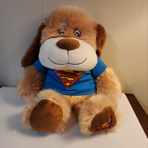 Superman DC Comics Plush Dog Toy Petsmart Luv A Pet Chance Superhero 16" RARE - Picture 3 of 12
